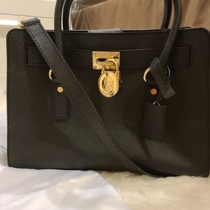 Michael Kors Hamilton Satchel - small